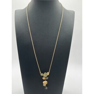 Michael Michaud Petite Nasturtium Pendant Necklace